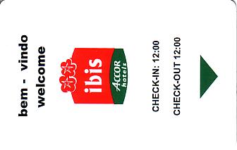 Hotel Keycard Ibis Generic Front
