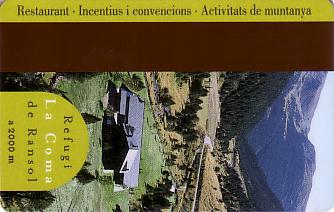 Hotel Keycard Ibis  Andorra Back