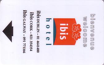 Hotel Keycard Ibis Dublin Ireland Front