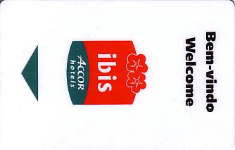 Hotel Keycard Ibis Sao Paulo Brazil Front