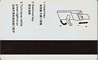 Hotel Keycard Inter-Continental Generic Back