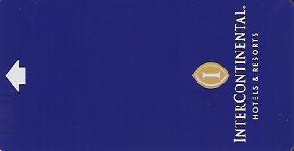 Hotel Keycard Inter-Continental Generic Front