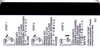 Hotel Keycard Inter-Continental Generic Back