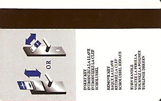 Hotel Keycard Inter-Continental Generic Back