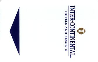Hotel Keycard Inter-Continental Generic Front