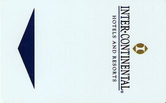 Hotel Keycard Inter-Continental Generic Front