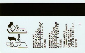 Hotel Keycard Inter-Continental Generic Back