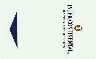 Hotel Keycard Inter-Continental Generic Front