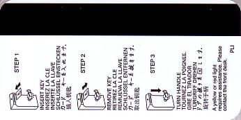 Hotel Keycard Inter-Continental Generic Back