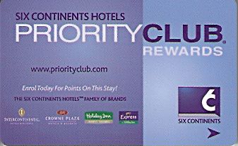 Hotel Keycard Inter-Continental Bora Bora French Polynesia Front