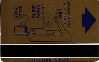 Hotel Keycard Inter-Continental Bucharest Romania Back