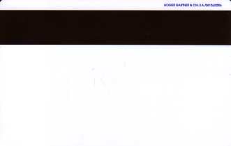 Hotel Keycard Inter-Continental Caracas Venezuela Back