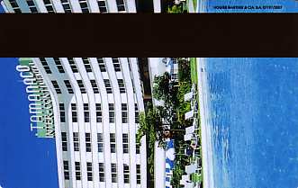 Hotel Keycard Inter-Continental Caracas Venezuela Back