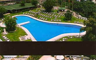 Hotel Keycard Inter-Continental Caracas Venezuela Back