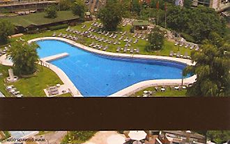 Hotel Keycard Inter-Continental Caracas Venezuela Back
