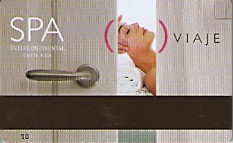 Hotel Keycard Inter-Continental  Costa Rica Back