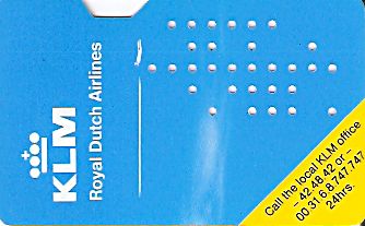 Hotel Keycard Inter-Continental  Luxembourg Back