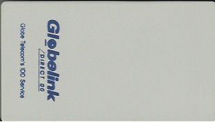 Hotel Keycard Inter-Continental Manila Philippines Back