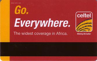 Hotel Keycard Inter-Continental Nairobi Kenya Back