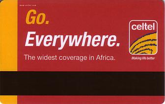 Hotel Keycard Inter-Continental Nairobi Kenya Back