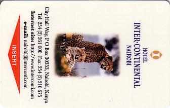 Hotel Keycard Inter-Continental Nairobi Kenya Front
