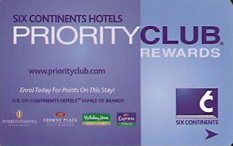 Hotel Keycard Inter-Continental Phnom Penh Cambodia Front