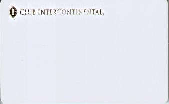 Hotel Keycard Inter-Continental Saigon Vietnam Front