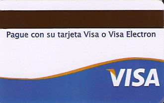 Hotel Keycard Inter-Continental Santo Domingo Dominican Republic Back