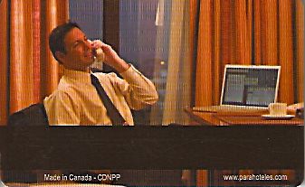 Hotel Keycard Inter-Continental Tegucigalpa Honduras Back