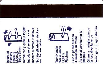 Hotel Keycard Jolly Hotels Madison Towers  Back