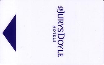 Hotel Keycard Jurys Doyle Generic Front