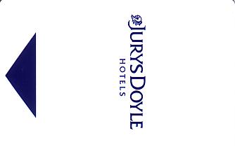 Hotel Keycard Jurys Doyle Generic Front