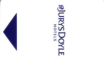 Hotel Keycard Jurys Doyle Generic Front
