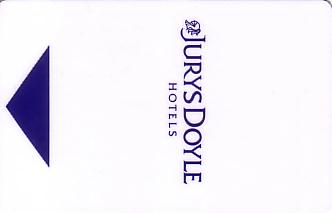 Hotel Keycard Jurys Doyle Generic Front