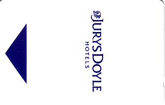 Hotel Keycard Jurys Doyle Generic Front
