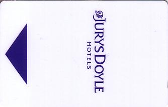 Hotel Keycard Jurys Doyle Generic Front
