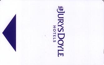 Hotel Keycard Jurys Doyle Generic Front
