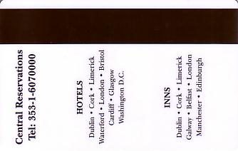 Hotel Keycard Jurys Doyle Generic Back