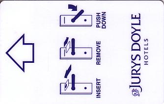 Hotel Keycard Jurys Doyle Generic Front