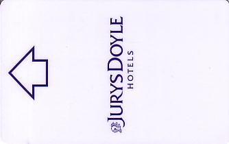 Hotel Keycard Jurys Doyle Generic Front