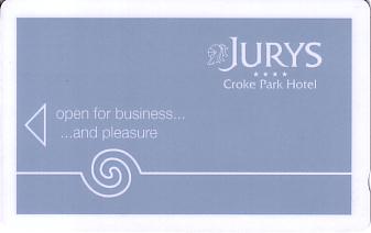 Hotel Keycard Jurys Doyle Croke park Ireland Front