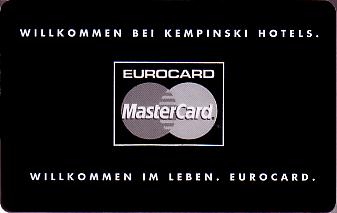 Hotel Keycard Kempinski Generic Back