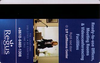 Hotel Keycard Kempinski Beijing China Back