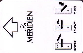 Hotel Keycard Le Meridien Generic Front