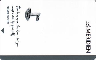 Hotel Keycard Le Meridien Generic Front
