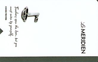Hotel Keycard Le Meridien Generic Front