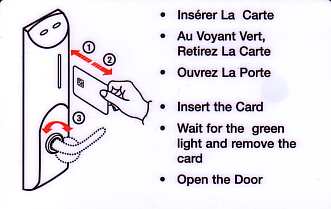 Hotel Keycard Le Meridien Generic Back