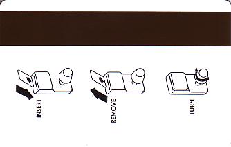 Hotel Keycard Le Meridien Generic Back