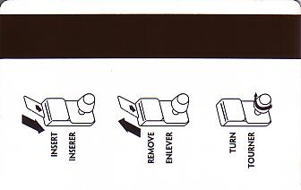 Hotel Keycard Le Meridien Generic Back