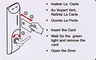 Hotel Keycard Le Meridien Generic Back